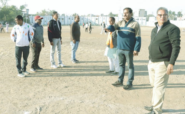 क्रीड़ा भारती एवं चेतन्य काश्यप फाउंडेशन का आयोजन, खेल चेतना मेला के लिए तैयार हो रहे शहर के मैदान, आयोजन समिति एवं खेल संयोजकों ने लिया जायजा, रजत जयंती वर्ष में होगा भव्य आयोजन