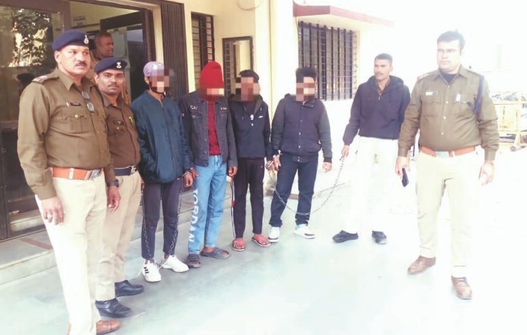 पुलिस की तत्परता : लूट के आरोपी महज 6 घंटे में आए पुलिस की पकड़ में, लुटेरे में दोस्त भी शामिल