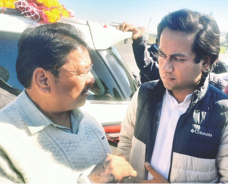 राधौगढ़ विधायक का जावरा में कांग्रेसियों ने किया स्वागत