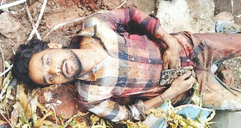देर रात युवक की हत्या की आशंका:खाली प्लॉट में गिरते हुए CCTV में कैद हुआ, इलाके के सारे फुटेज खंगाल रही पुलिस