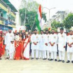अभ्यास करियर इंस्टीट्यूट में गूंजा भारत माता की जय!, विद्यार्थियों ने रैली और जोशिले नारों के साथ मनाया स्वतंत्रता दिवस