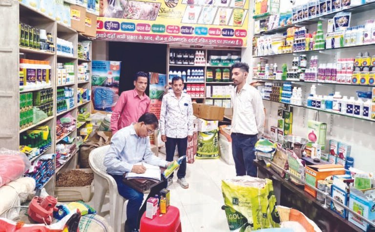 नापतौल विभाग द्वारा दुकानों पर अपराध प्रकरण पंजीबद्ध