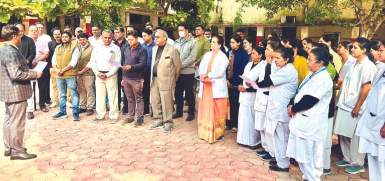 संविधान दिवस का आयोजन एवं शपथ ग्रहण समारोह संपन्न