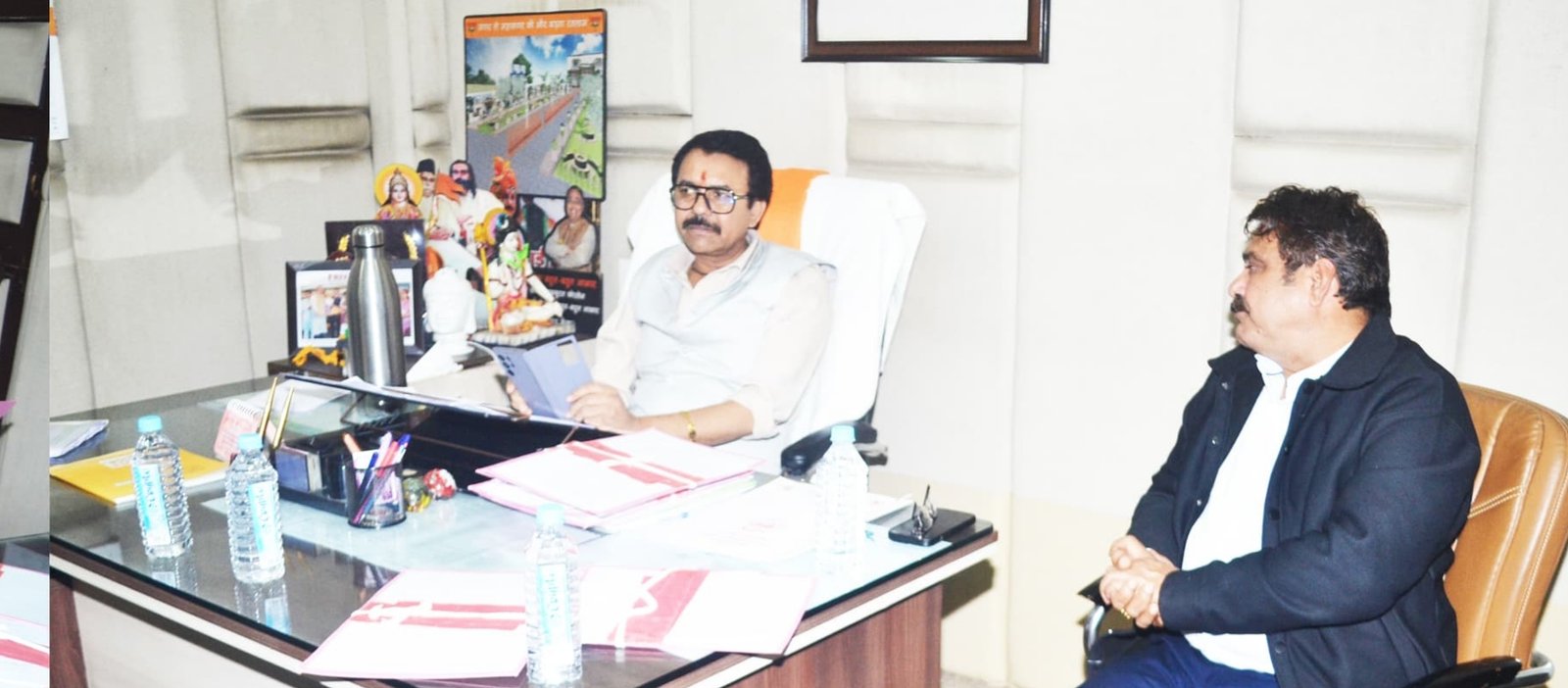 महापौर प्रहलाद पटेल की अध्यक्षता में आयोजित हुई महापौर परिषद की बैठक। जनहितैषी प्रस्तावों को दी स्वीकृति