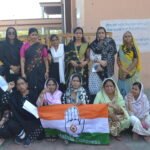 केंद्रीय मंत्री हरदीप सिंह पुरी के खिलाफ कांग्रेस का धरना प्रदर्शन।