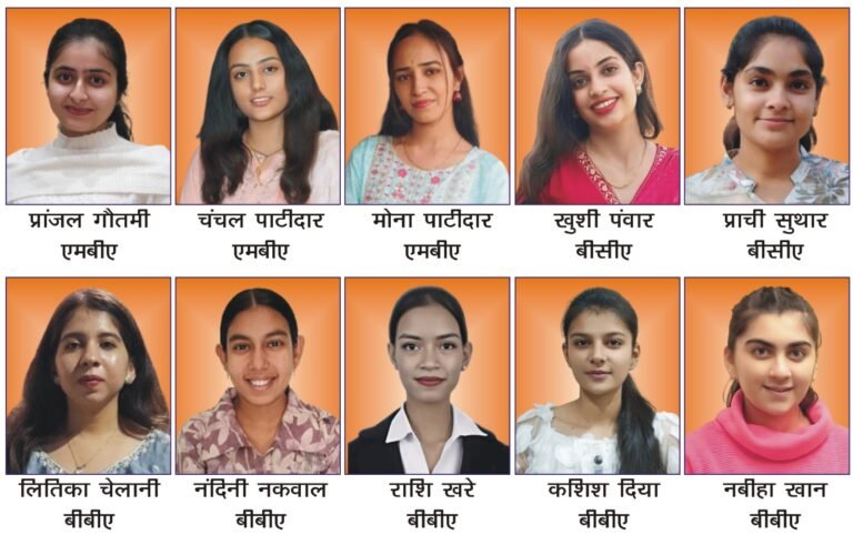 रॉयल कॉलेज का ऐतिहासिक कीर्तिमान: MBA, BBA और BCA के 10 विद्यार्थियों ने विश्वविद्यालय की प्रावीण्य सूची (Merit List) में दर्ज कराया अपना नाम।