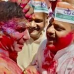 प्रदेश अध्यक्ष जीतू पटवारी के द्वारा आयोजित होली मिलन समारोह में कुंवर रणजीत सिंह हुए उपस्थित।