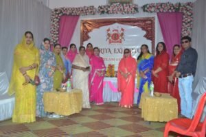 रतलाम में 14-15 मार्च को लगी केसरिया एग्ज़ीबिशन, राजपूती परिधानों और ज्वेलरी की दिखी झलक।