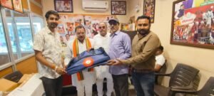 प्रधानमंत्री विश्वकर्मा योजना की कीट का वितरण।