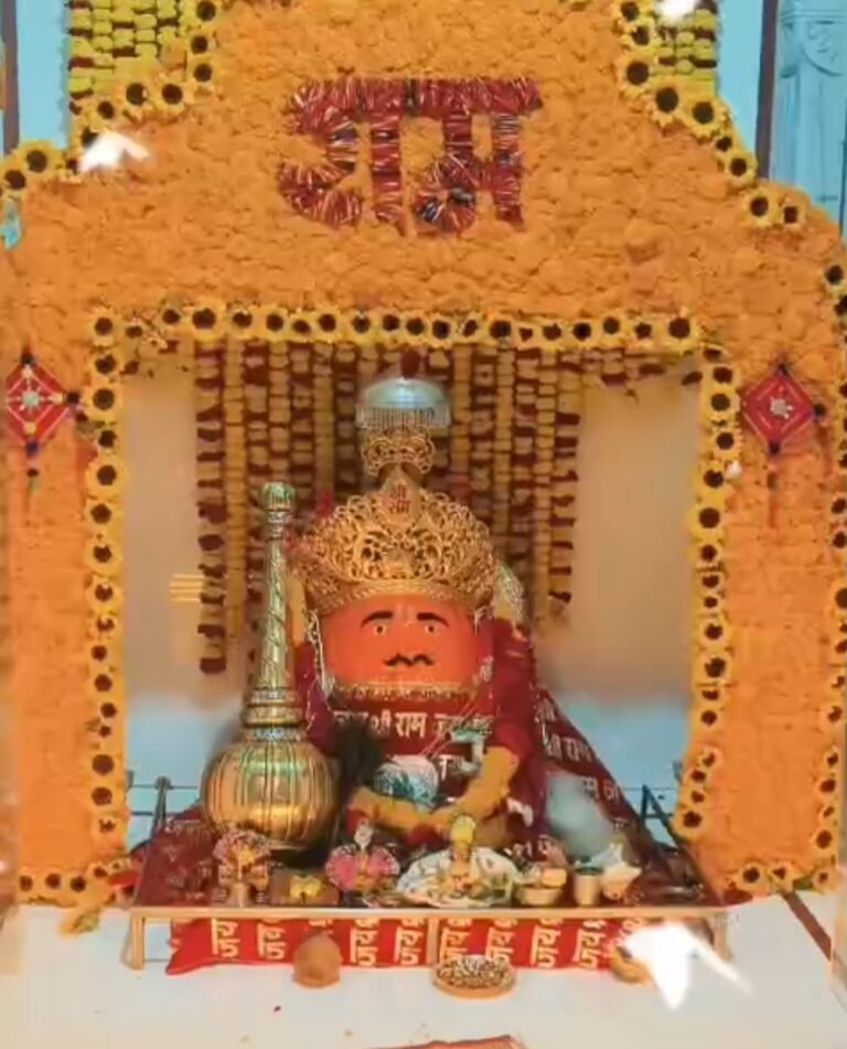 खेड़ापति हनुमान मंदिर पर उमड़ा आस्था का सैलाब