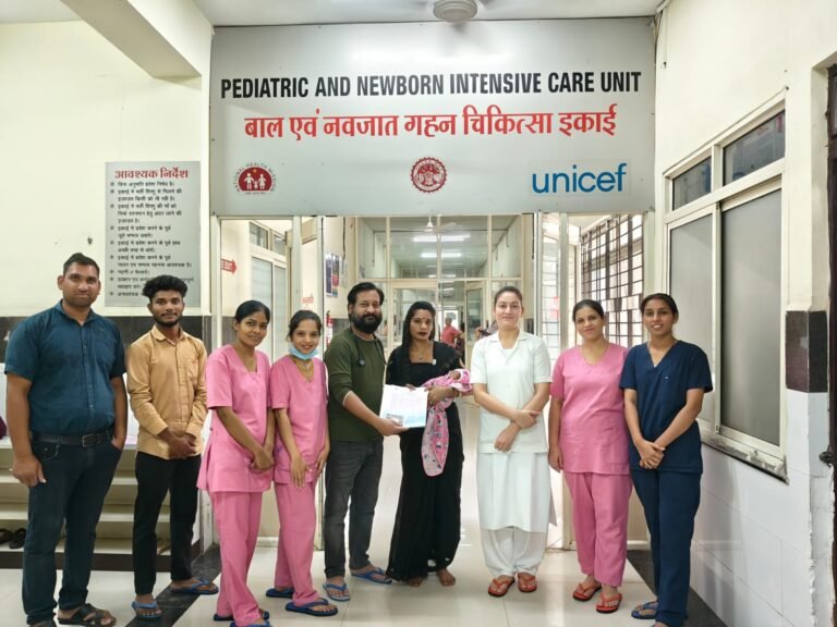 जिला अस्पताल रतलाम में एसएनसीयू मे “नन्हीं जिंदगी को मिला जीवन”
