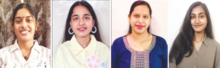 श्री योगीन्द्र सागर कालेज के बी.बी.ए की छात्रा ने टॉप मे बनाई जगह