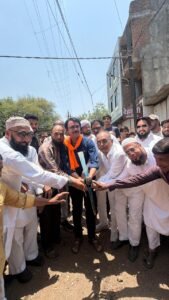 अशोक नगर से ग्रीन सिटी तक बनेगी सीमेन्ट कांक्रीट सड़क, महापौर प्रहलाद पटेल ने किया निर्माण कार्य का भूमि पूजन