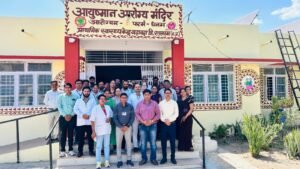 प्राथमिक स्वास्थ्य केंद्र बड़ावदा को एन क्यू ए एस सर्टिफिकेशन मिला।