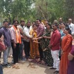 जवाहर नगर मुक्तिधाम रोड वाले उद्यान की बनेगी बाउण्ड्रीवॉलमहापौर प्रहलाद पटेल ने किया निर्माण कार्य का भूमि पूजन