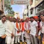 श्री महाराणा प्रताप जन्मोत्सव पर निकली शौर्य  यात्रा का भाजपा कार्यालय पर भव्य स्वागत