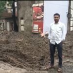 महावीर कॉलोनी में बगीचे की सरकारी जमीन पर कब्जे का आरोप अवैध निर्माण रोकने की कि मांग।