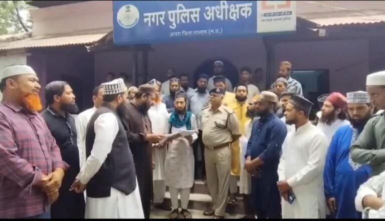 जावरा शहर काज़ी पद को लेकर विवाद, अवैध नियुक्ति का आरोप सीएसपी, एसडीएम को सौंपा ज्ञापन