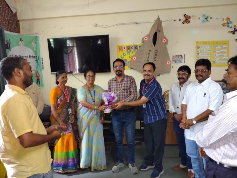 सांदीपनि विद्यालय विनोबा में शाला प्रबंधन समिति का गठन, विजय मीणा अध्यक्ष व कमल पाटीदार उपाध्यक्ष निर्वाचित