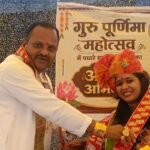 प्रदेश अध्यक्ष रणजीत सिंह ने बाल संत सुश्री कनक जी वैष्णव को धर्म दुपट्टा पहना कर किया सम्मान।