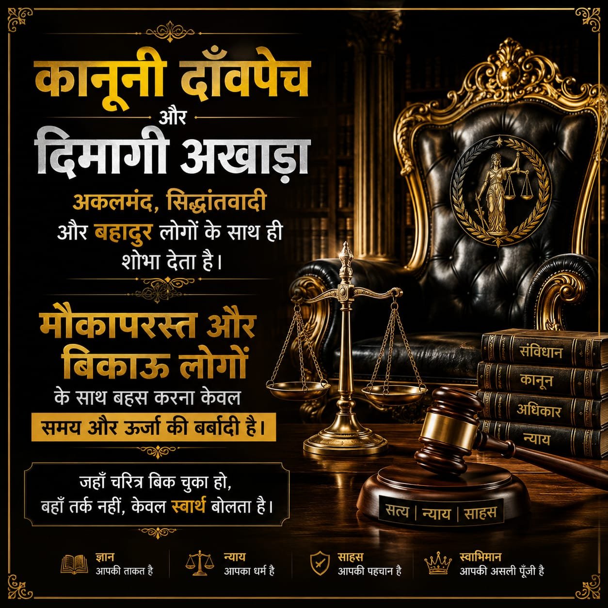 कानूनी दाँवपेच नहीं, चरित्र की लड़ाई ज़्यादा बड़ी है
