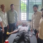 पुण्यतिथि पर रक्तदान शिविर आयोजित कर 57 यूनिट रक्त एकत्रित