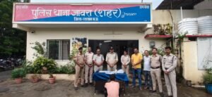 जावरा शहर पुलिस को नकबजनी में बड़ी सफलता, 2.37 लाख का माल बरामद, 03 आरोपी गिरफ्तार