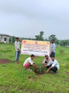 हरियाली पर्व व स्वैछिकता पर्व पर पौधा रोपण किया गया।