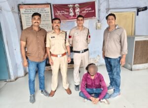 थाना माणकचौक पुलिस द्वारा जिलाबदर आरोपी को पकड़ने में मिली सफलता