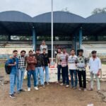 रतलाम के पोलो ग्राउंड की बदहाली पर NSUI का अनोखा विरोध, फोटो पर पुष्पमाला चढ़ाकर दी ‘श्रद्धांजलि’