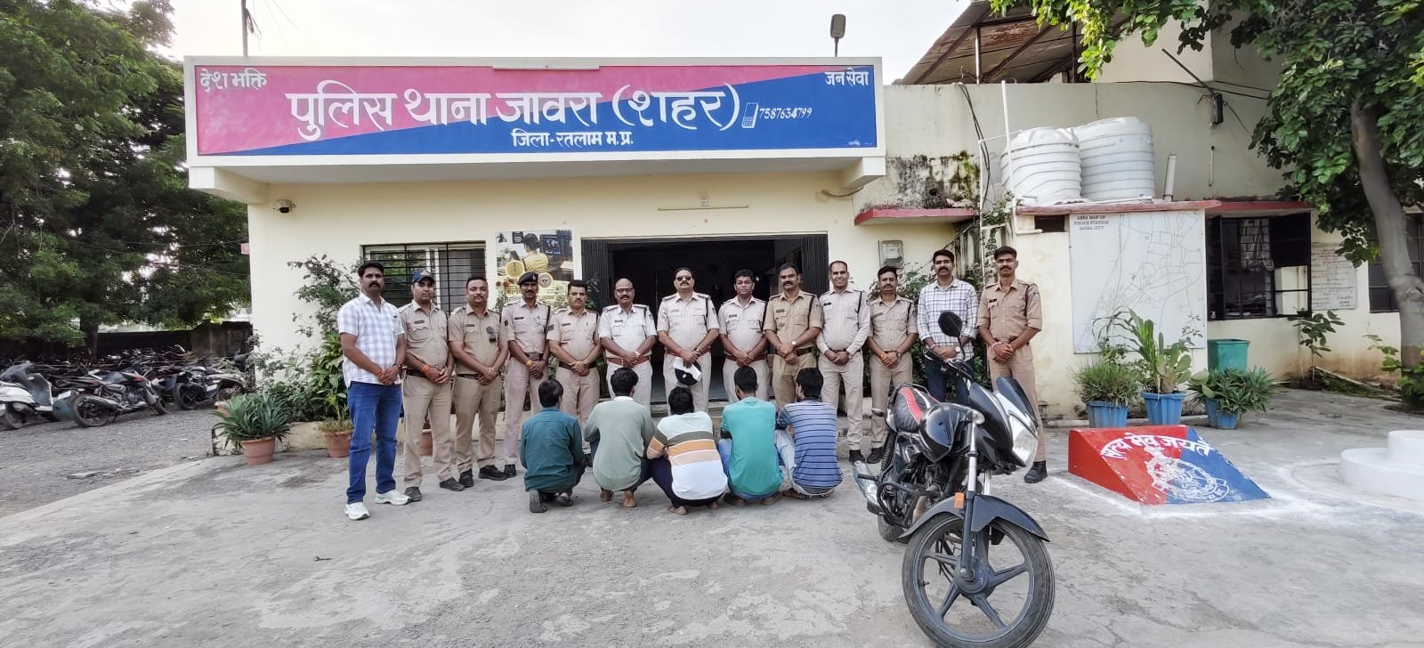 थाना जावरा शहर पुलिस को अवैध मादक पदार्थ के विरुद्ध मिली बड़ी सफलता