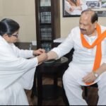 कैबिनेट मंत्री चेतन्य काश्यप को ब्रह्माकुमारीज बहनों ने बांधा रक्षा सूत्र