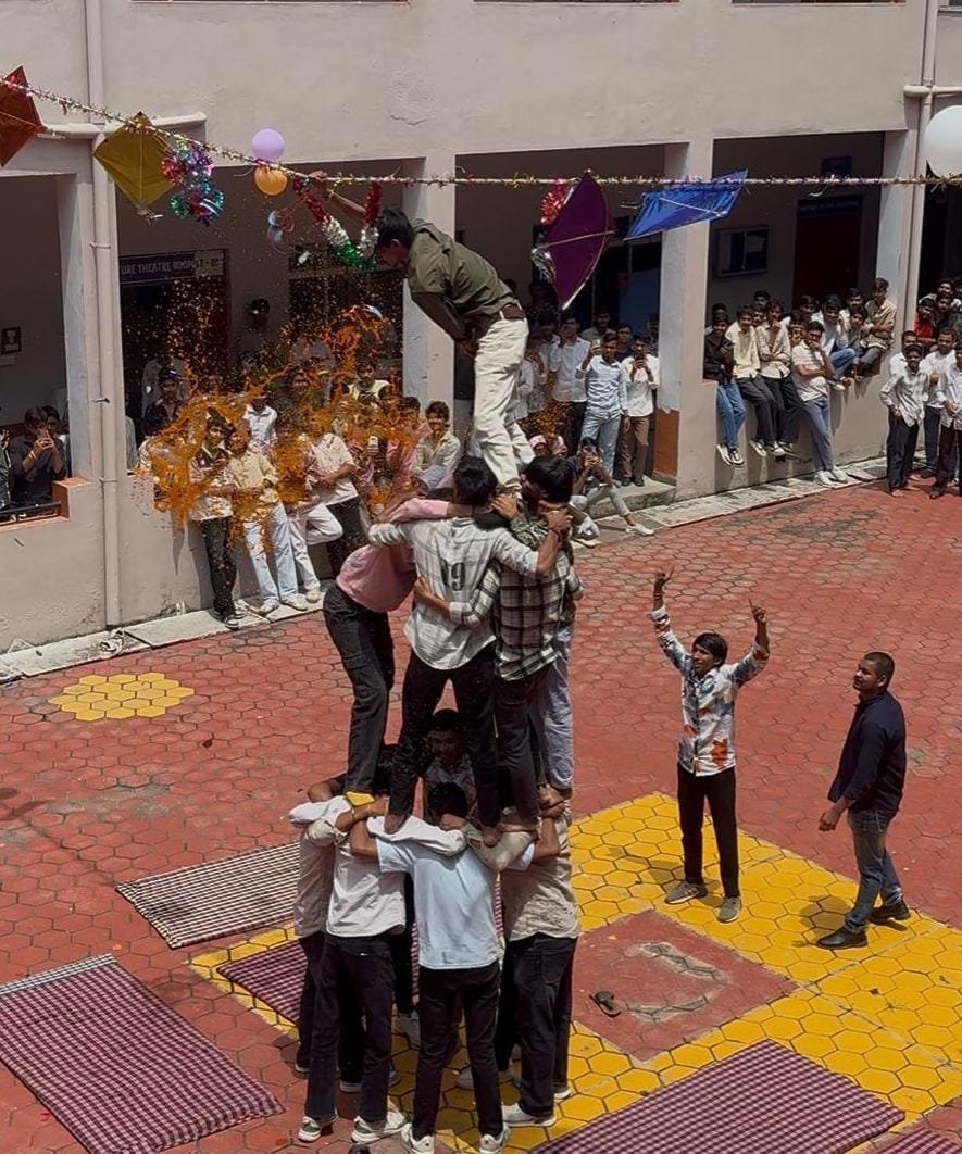 श्री योगींद्र सागर कॉलेज मे धूम धाम से मनी श्रीकृष्ण जन्माष्टमी”