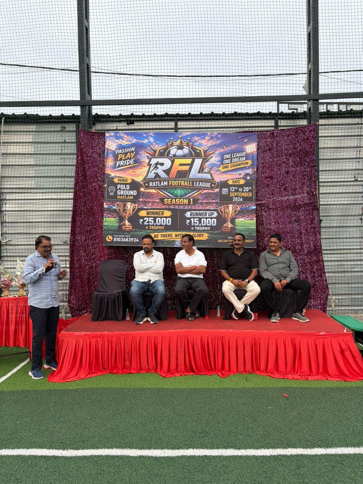 RFL मेगा ऑक्शन सम्पन्न, 96 खिलाड़ियों पर लगी भारी रकम- रतलाम में 13 तारीख से फुटबॉल का महाकुंभ