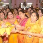 गीता मंदिर में भक्तिभाव से मनाया 101वां एकादशी नंदोत्सव संकीर्तन
