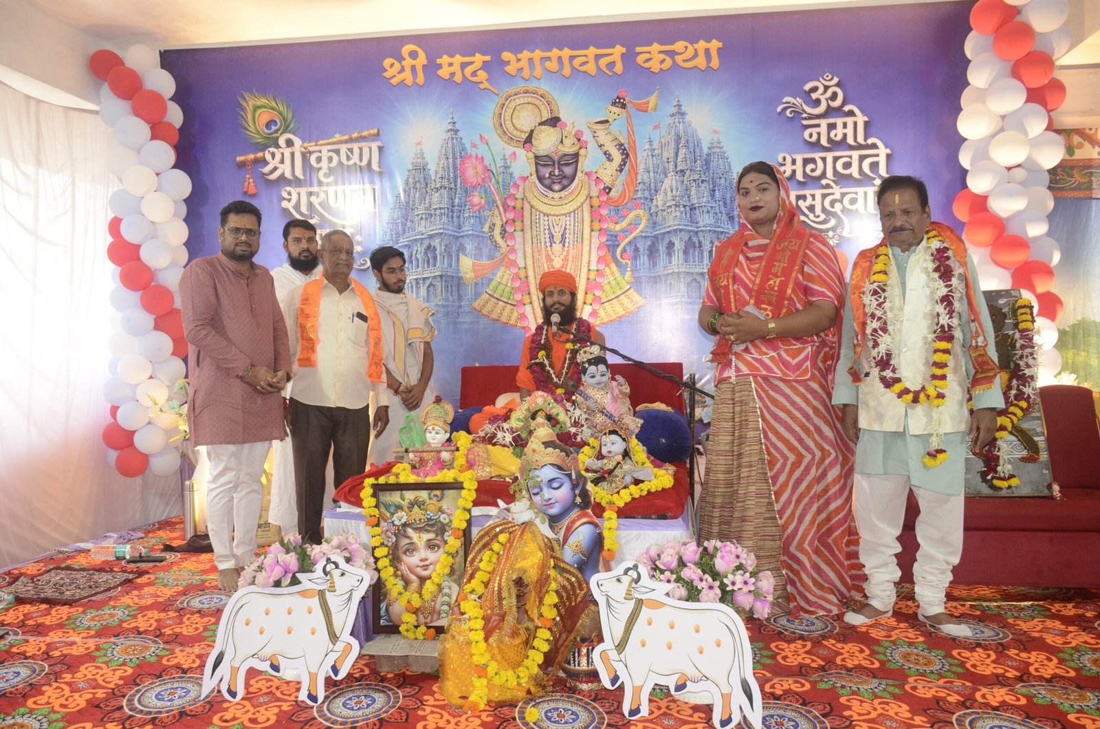 गौसेवा को जीवन का उद्देश्य बनाना सराहनीय : संत श्री  गोशरणानंद जी सरस्वती
