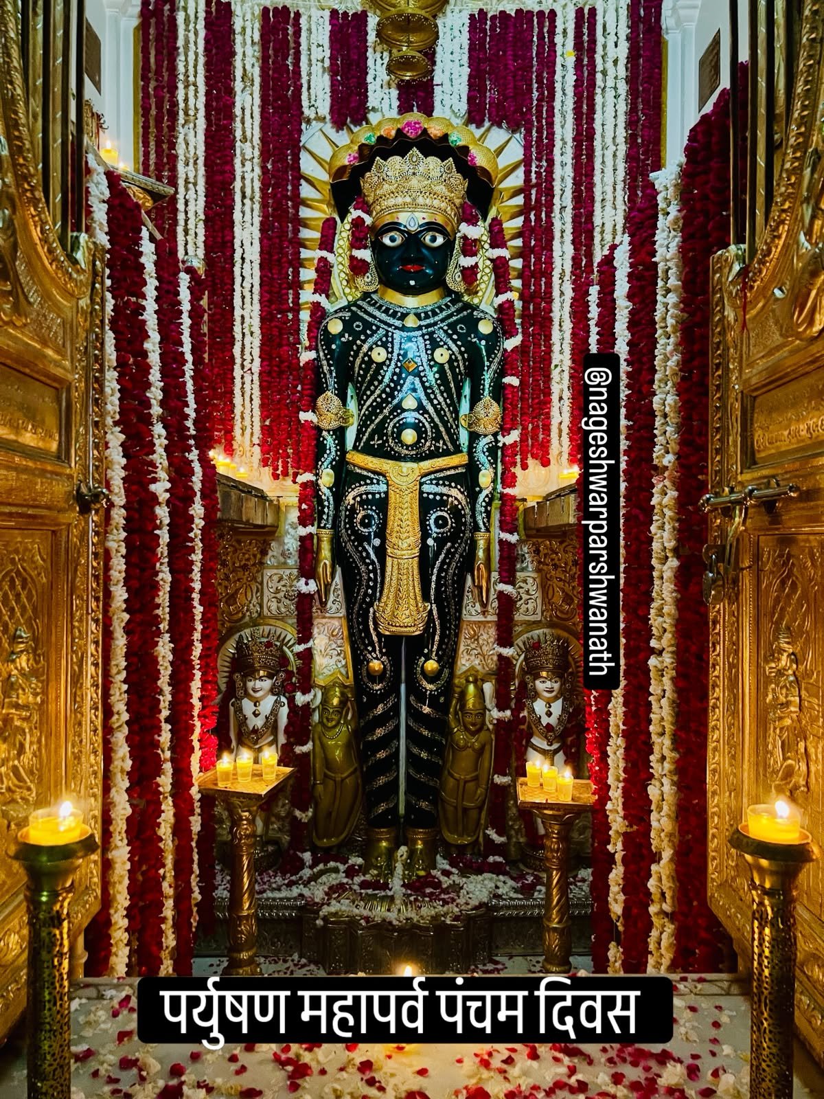 नागेश्वर तीर्थ में गूंजा भगवान महावीर के जन्म का जयघोष भव्य रथयात्रा में उमड़ा आस्था का सैलाब,