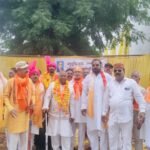 बाबा रामदेव जन्मोत्सव चल समारोह का भव्य स्वागत एवं सम्मान
