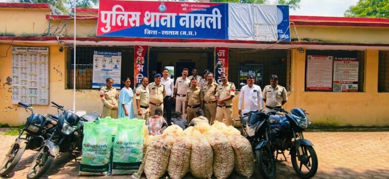 महू-नीमच हाईवे पर ट्रकों से चोरी करने वाले गिरोह का पर्दाफाश, चार आरोपी गिरफ्तार