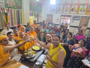 दिगंबर जैन मंदिर कस्तूरबा नगर में मनाया गया उत्तम शोच धर्म के साथ 1008 श्री पुष्पदंत भगवान का मोक्ष कल्याणक दिवस