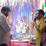 विभिन्न वार्डों में गणपति आरती में शामिल हुए पार्षद भगत सिंह भदौरिया
