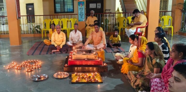 “गायत्री परिवार ने साधना और उपासना के साथ मनाया माता भगवती देवी शर्मा का जन्मदिवस”