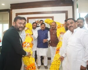 नवनियुक्त भाजपा अल्पसंख्यक मोर्चा प्रदेश अध्यक्ष इब्राहिम शेरानी ने मुख्यमंत्री व भाजपा प्रदेश अध्यक्ष से की भेंट