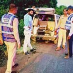 यातायात पुलिस की सख्ती: हेलमेट और सीटबेल्ट न पहनने वालों पर ताबड़तोड़ कार्रवाई, 18 के कटे चालान