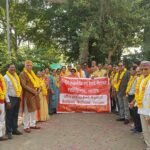 रेलवे पेंशनर ने माता रानी गढ़खगांई एवं त्रिपुरा सुंदरी मातारानी के दर्शन किए ।