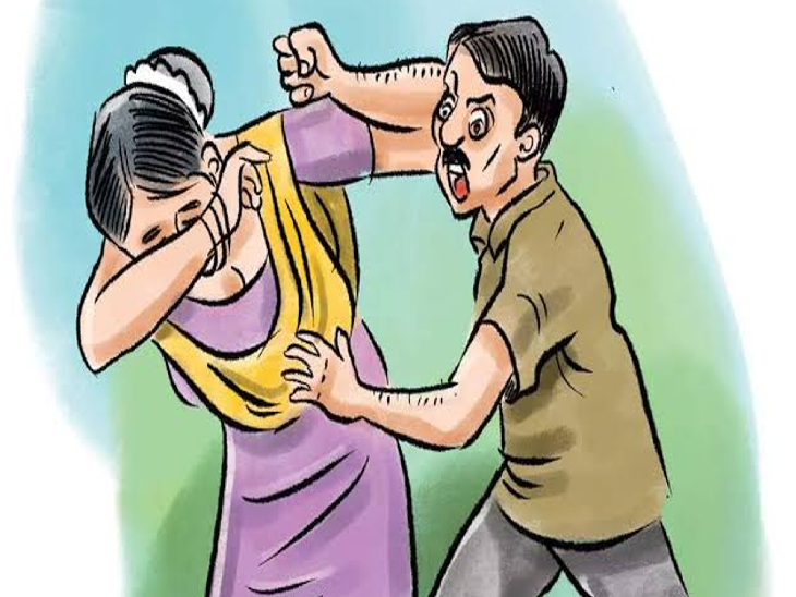पति ने दूसरी महिला के साथ मिलकर पत्नी से की मारपीट, जान से मारने की दी धमकी