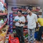 खाद्य पदार्थों की गुणवत्ता जांच के लिए विभिन्न प्रतिष्ठानों से नमूने लिए गए