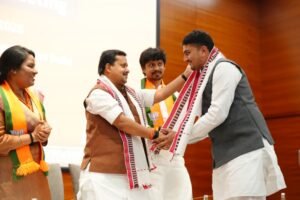 नवगठित भाजयुमो की पहली राष्ट्रीय कार्यकारिणी बैठक में शामिल हुए प्रदेश महामंत्री विप्लव जैन